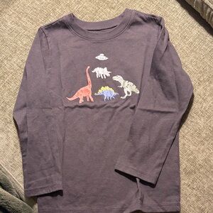 Garanimals Long Sleeve Dinosaur Tee - Purple